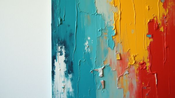 Comment l'abstraction lyrique acrylique moderne capture l'émotion